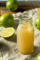 Raw Organic Fresh Lime Juice