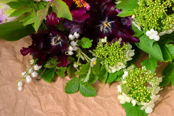 bouquet of spring flowers