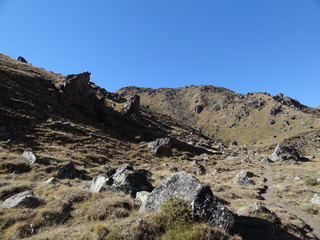 Fototapeta na wymiar mountain landscape with rocks