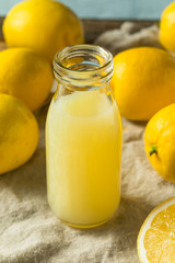 Raw Organic Fresh Lemon Juice