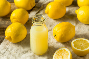 Raw Organic Fresh Lemon Juice