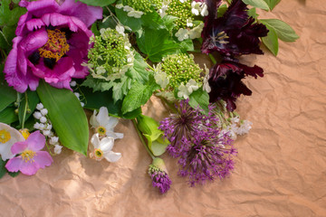 bouquet of spring flowers