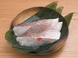 マダイの切り身