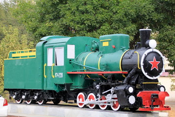 Fototapeta premium Muzeum Kolejnictwa w Taszkiencie