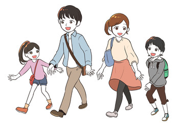 家族でお出かけ