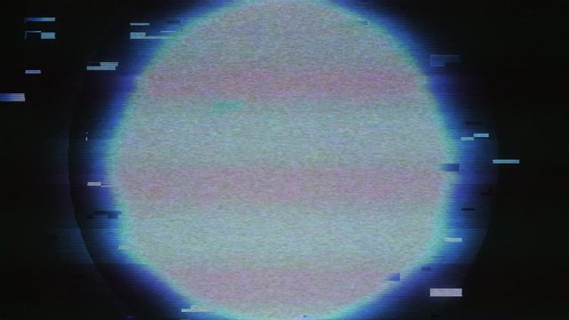 Digital Noise Screen No Signal Abstract Motion Background
