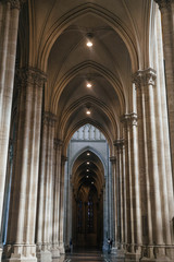 Fototapeta premium Iglesia por dentro, Catedral de la plata en argentina, religión