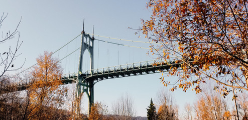 St. Johns Bridge in Portland Oregon