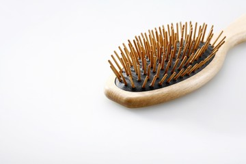 A close up of comb