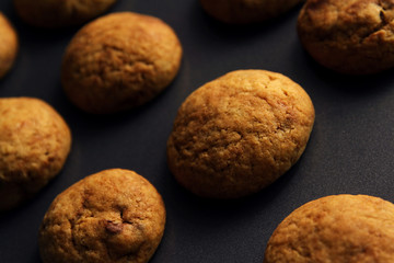 Homemade chocolate chip cookies