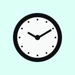 clock icon vector illustration