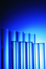 Test tubes in laboratory