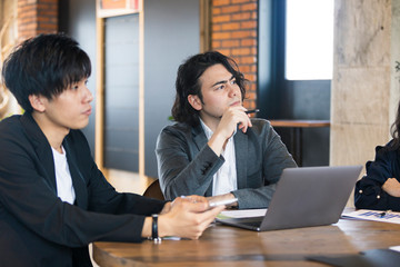 打ち合わせの様子