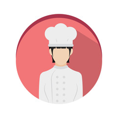 Isolated chef icon