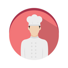 Isolated chef icon