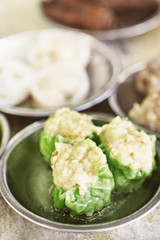 Steamed shrimp dumplings