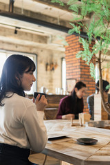 カフェの様子