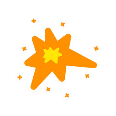 Obraz premium The best explosion icon, illustration vector. Suitable for many purposes.