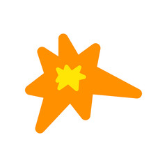 The best explosion icon, illustration vector. Suitable for many purposes.