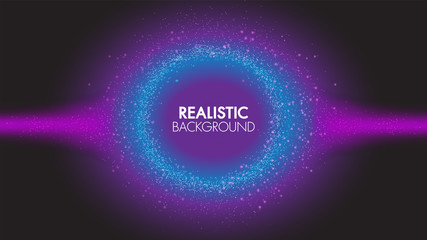 Abstract technology background concept communication connecting dots and lines futuristic shape. High speed. Hi-tech.Big data visualization.