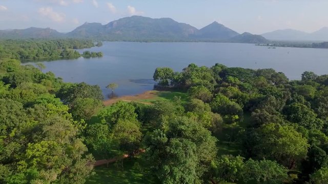 Kandalama Lake Reservoir Dambulla Sri Lanka