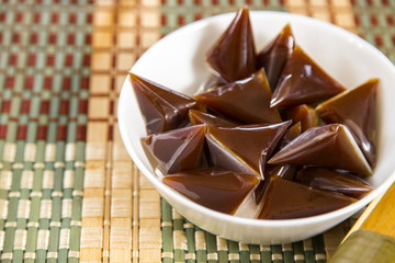Dodol in a bowl
