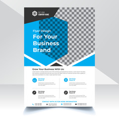 Modern Flyer Brochure Design for Corporate Business