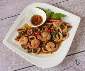 Thai Food Mixed Dishes 