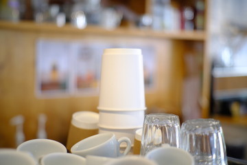 take away coffee cup