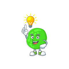 A brilliance sarcina ventriculli cartoon design concept have an idea