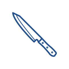 knife icon design, flat style trendy collection