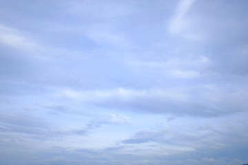 Sunset sky with clouds background