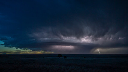 Lightning Storms on the Great Plains During Springtime