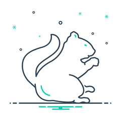 Mix icon for squirrel

