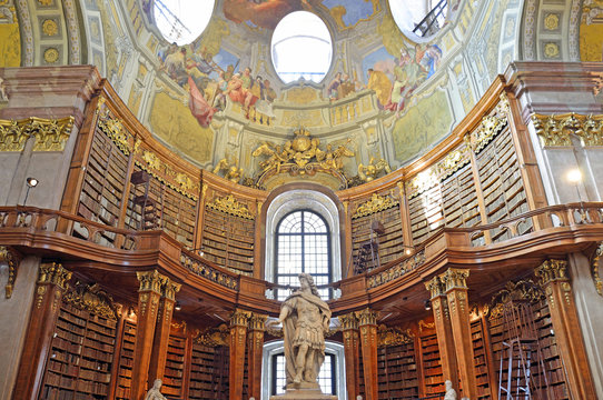 State Hall of the National Library of Austria in Vienna
