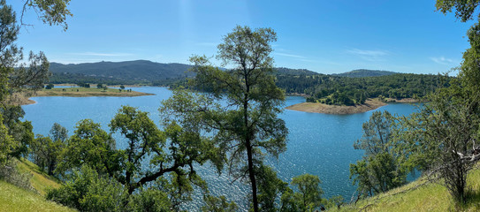 Panorama of Lake Folsom