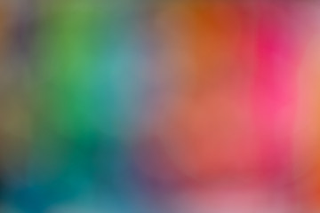 soft focus abstract multicolor background.
