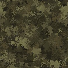 Camouflage pattern background. Modern clothing style masking camo repeat print