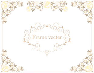 frame vecter