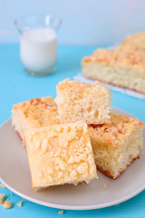 Einfacher Streuselkuchen	