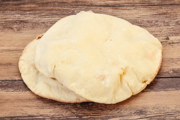 Traditional Pita bread for snack