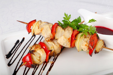 Chicken skewer