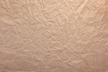 wrinkled or crumpled paper as background