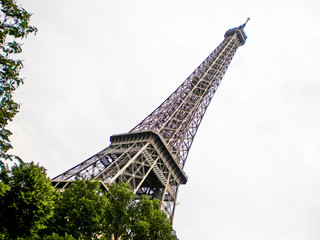 Eiffel tower in paris france