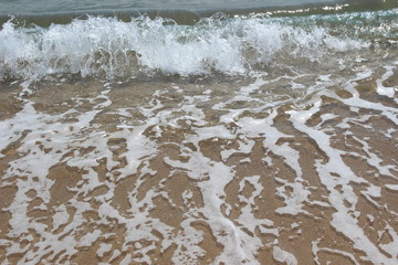 wave on the beach