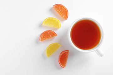Marmalade and tea