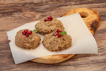 Georgian cuisine - pkhali from beans