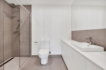 Empty and unfurnished brand new apartment