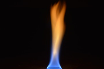 fire in the dark