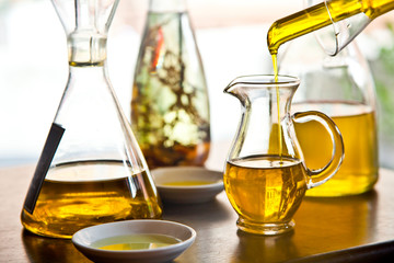 bottle of olive oil